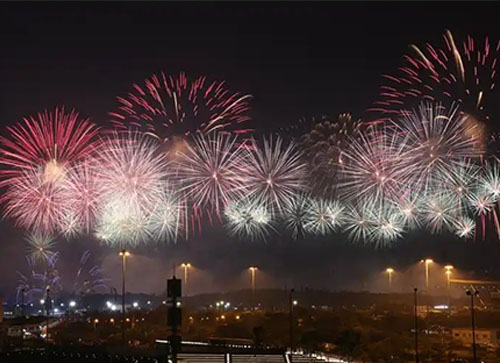 凭祥市焰火晚会